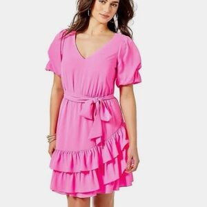 Lilly Pulitzer Martha Stretch Ruffle Dress